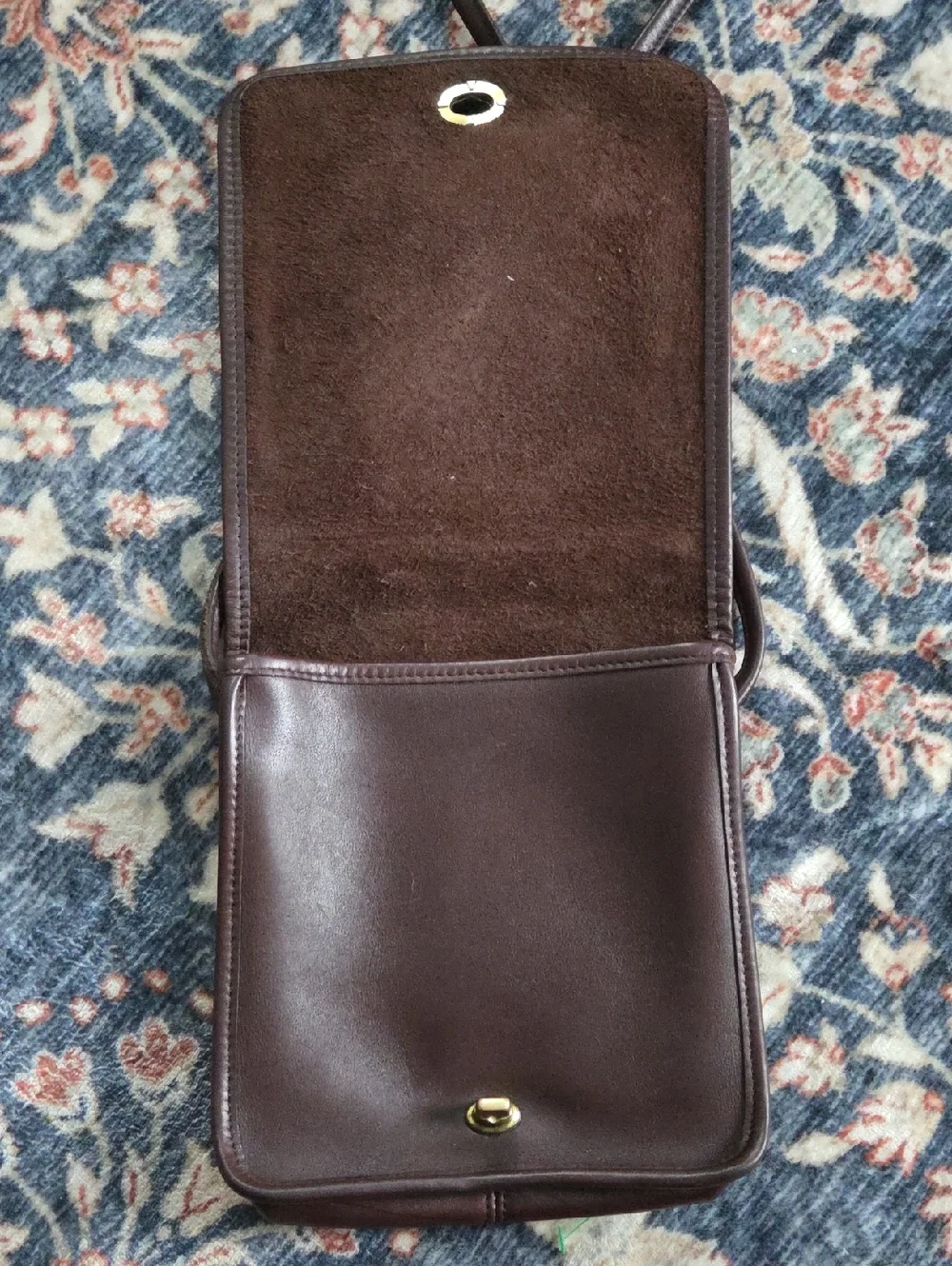 Coach Compact Pouch Brown Small 9620 Bag - Picture 2 of 11
